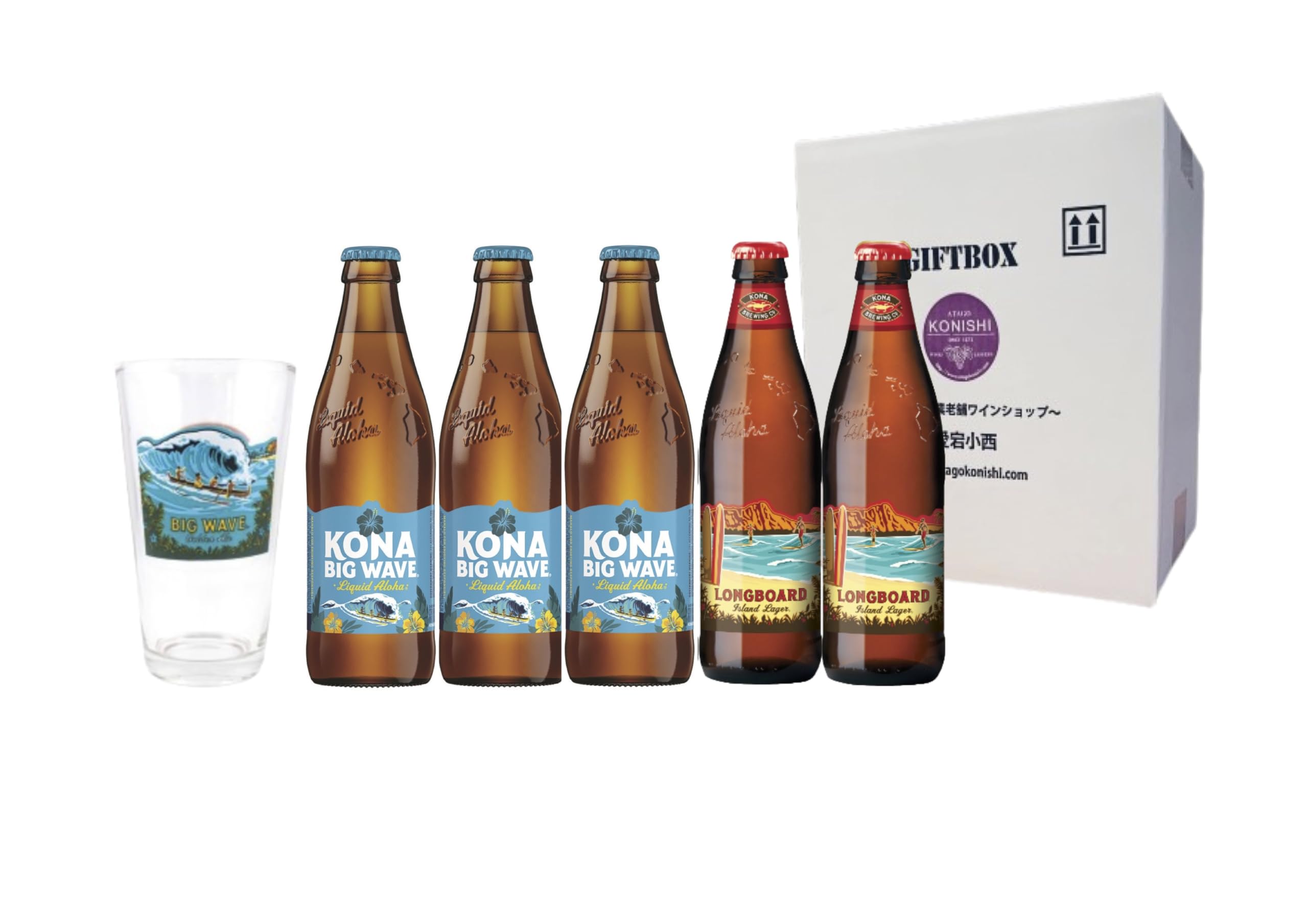 Amazon.co.jp: ハワイビール飲み比べセット KONA BEER